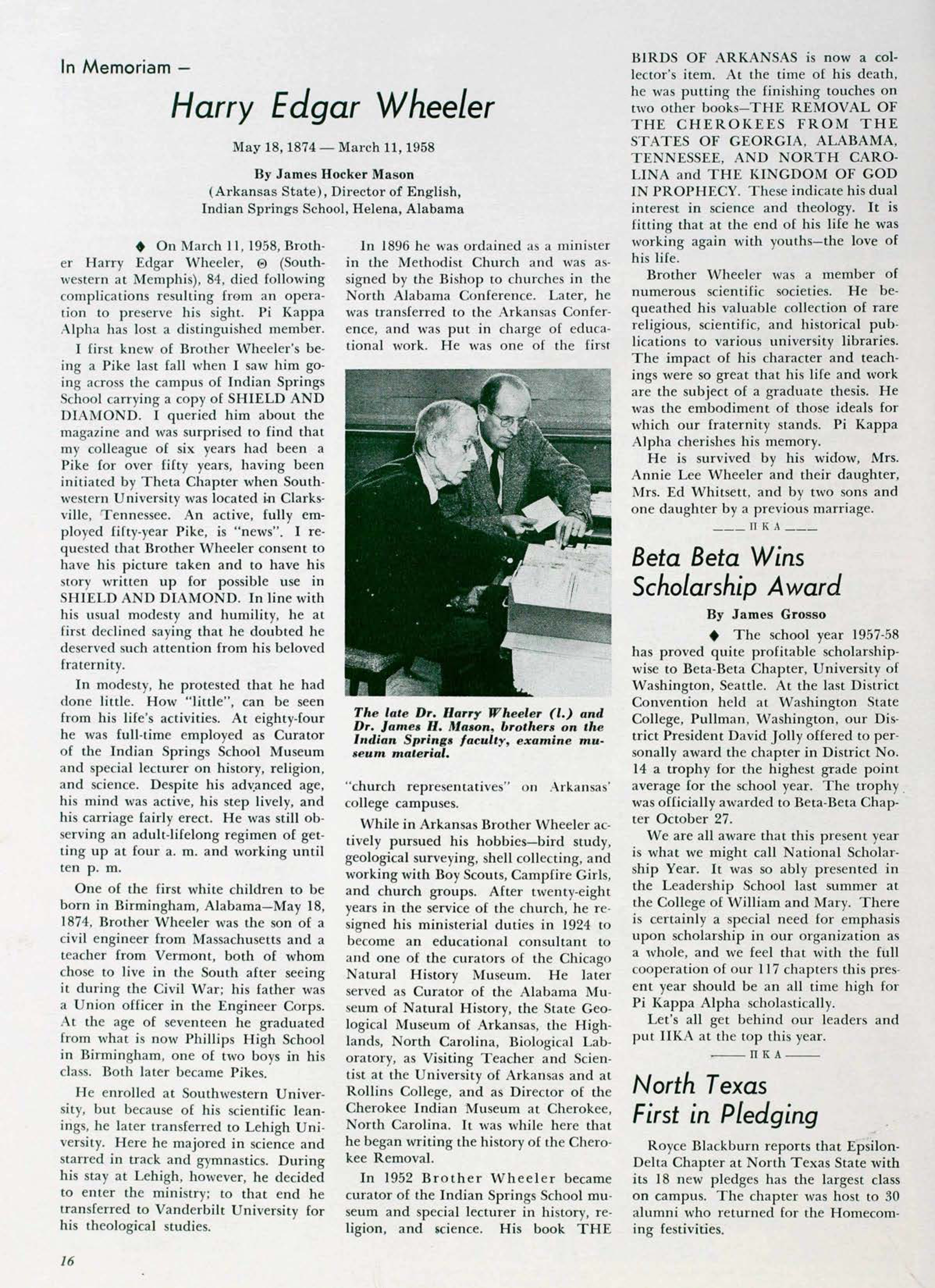 North Texas First In Pledging